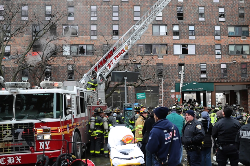 Incendio en Nueva York fue provocado por una estufa