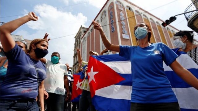 Hoy se cumple un año de las protestas en Cuba